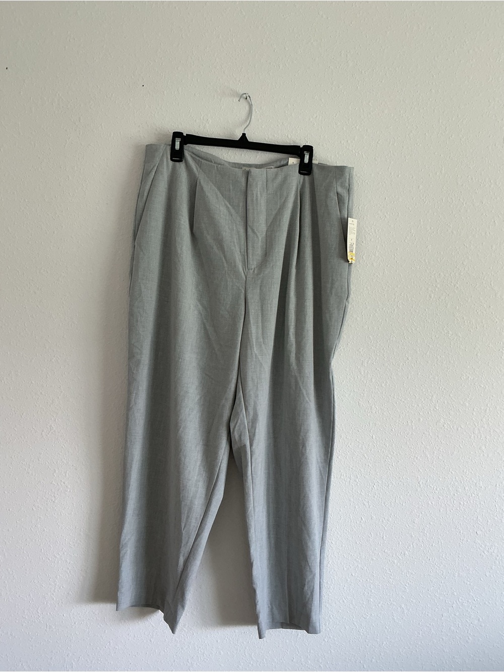a new day Light Gray Straight-Leg Trousers